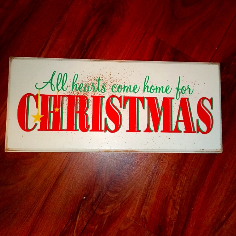 Christmas Wooden Decorative Hangup